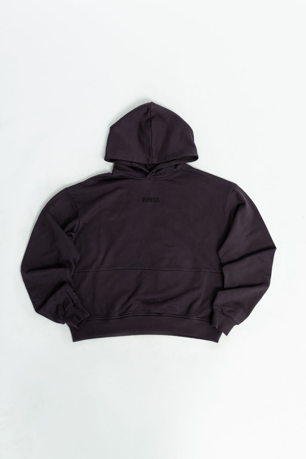 Grey oversized hoodie
