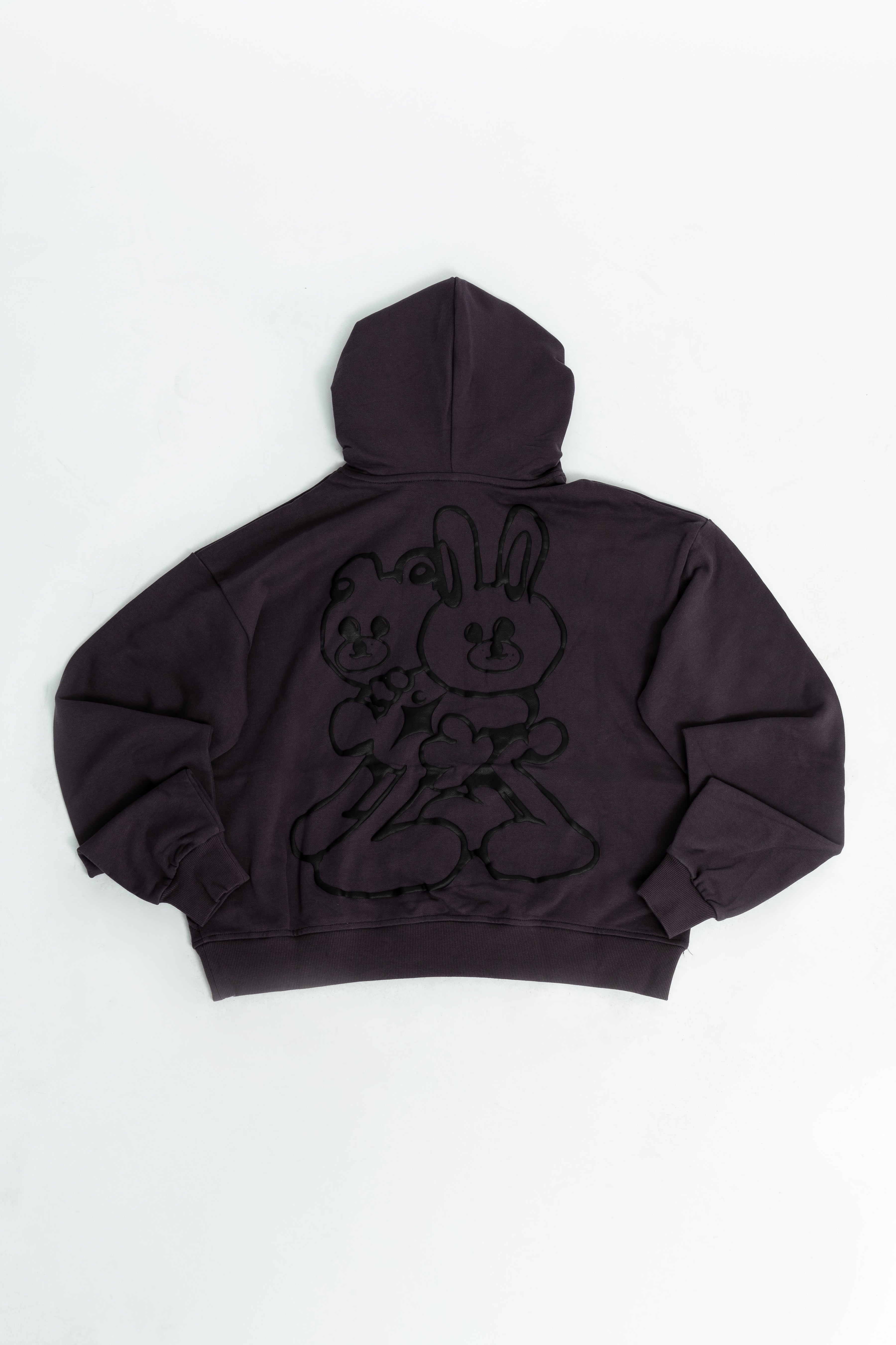 Grey oversized hoodie